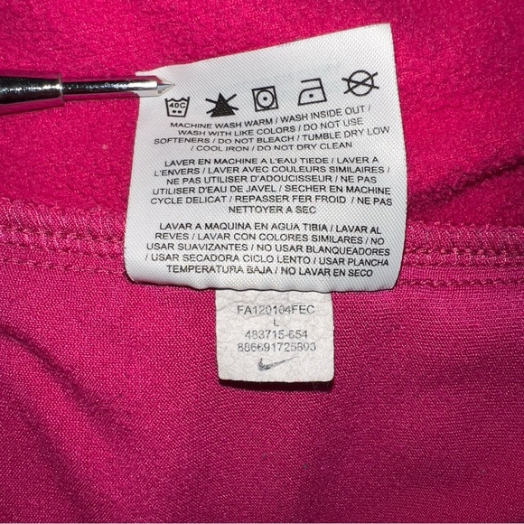 Nike Golf Fleece Quarter Zip - size L - Picture 7 of 13